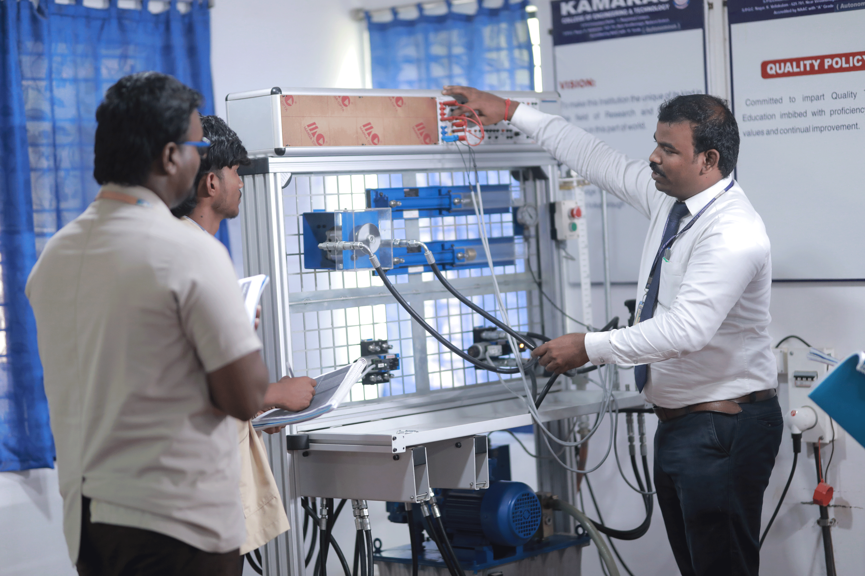 B.E Mechatronics Engineering